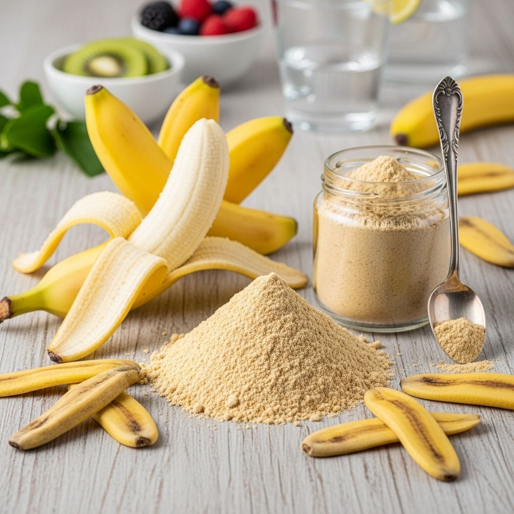 Banana Peel Powder: Exploring Benefits, Uses, and Taste for Everyday Health and Wellness Discover the nutritional value, health benefits, culinary uses, and flavor profile of banana peel powder as a sustainable superfood.