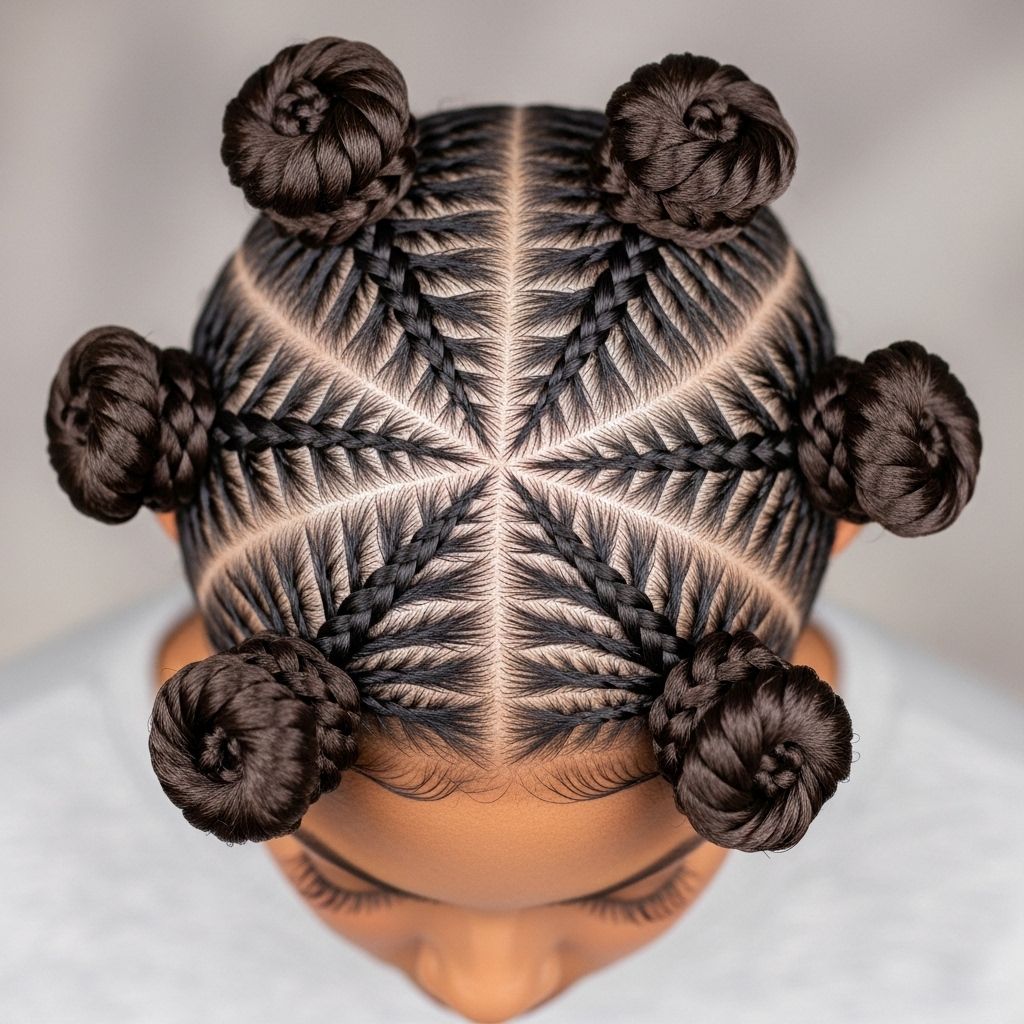 Discover Bantu bomb stitch braids: the viral style blending creative knots, modern braiding, and protective tips for every texture.
