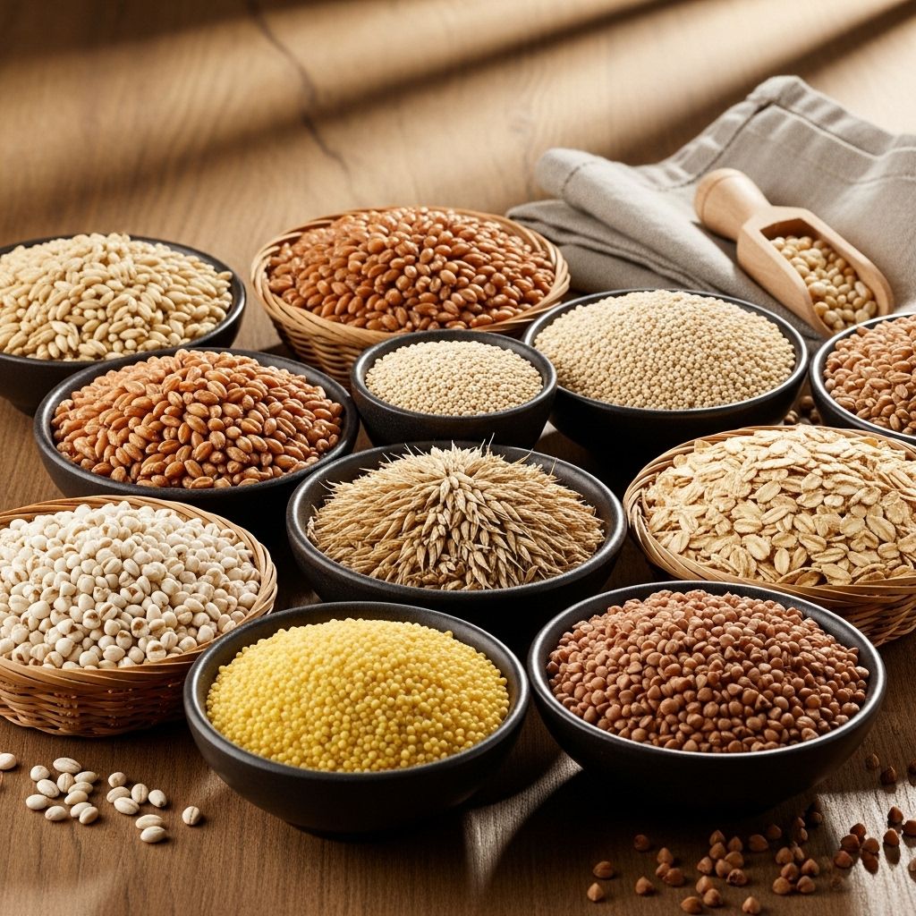 Discover the nutritional powerhouses of the whole grain world and learn how to add healthful variety to your meals.