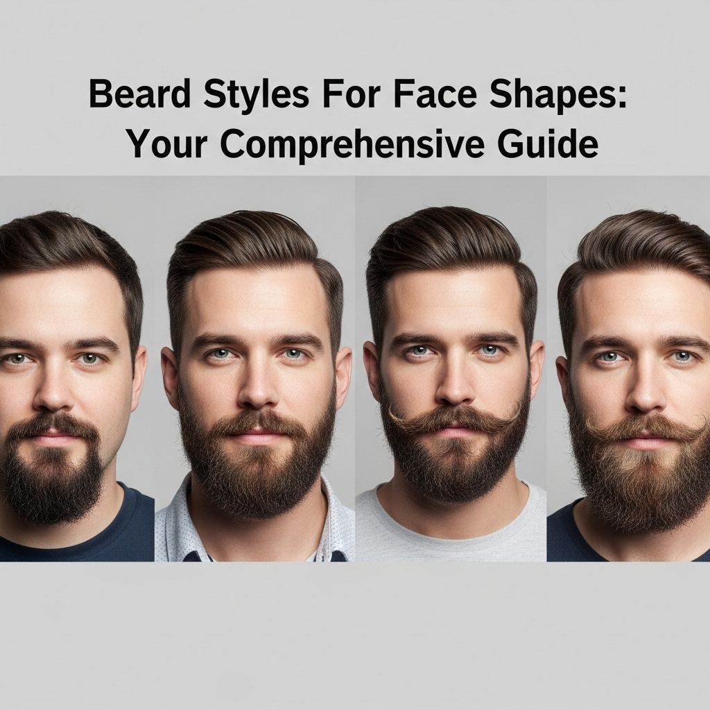 Beard Styles for Face Shapes (Round, Square, Oval): Definitive Guide to Flattering Your Features Find the beard shape that highlights your features and brings out your personal style.