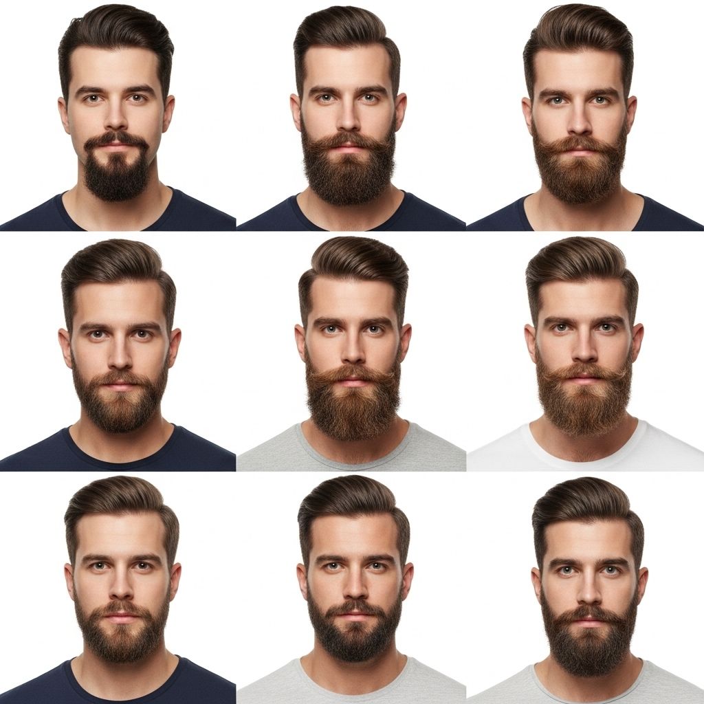 Find the beard shape that highlights your features and brings out your personal style.