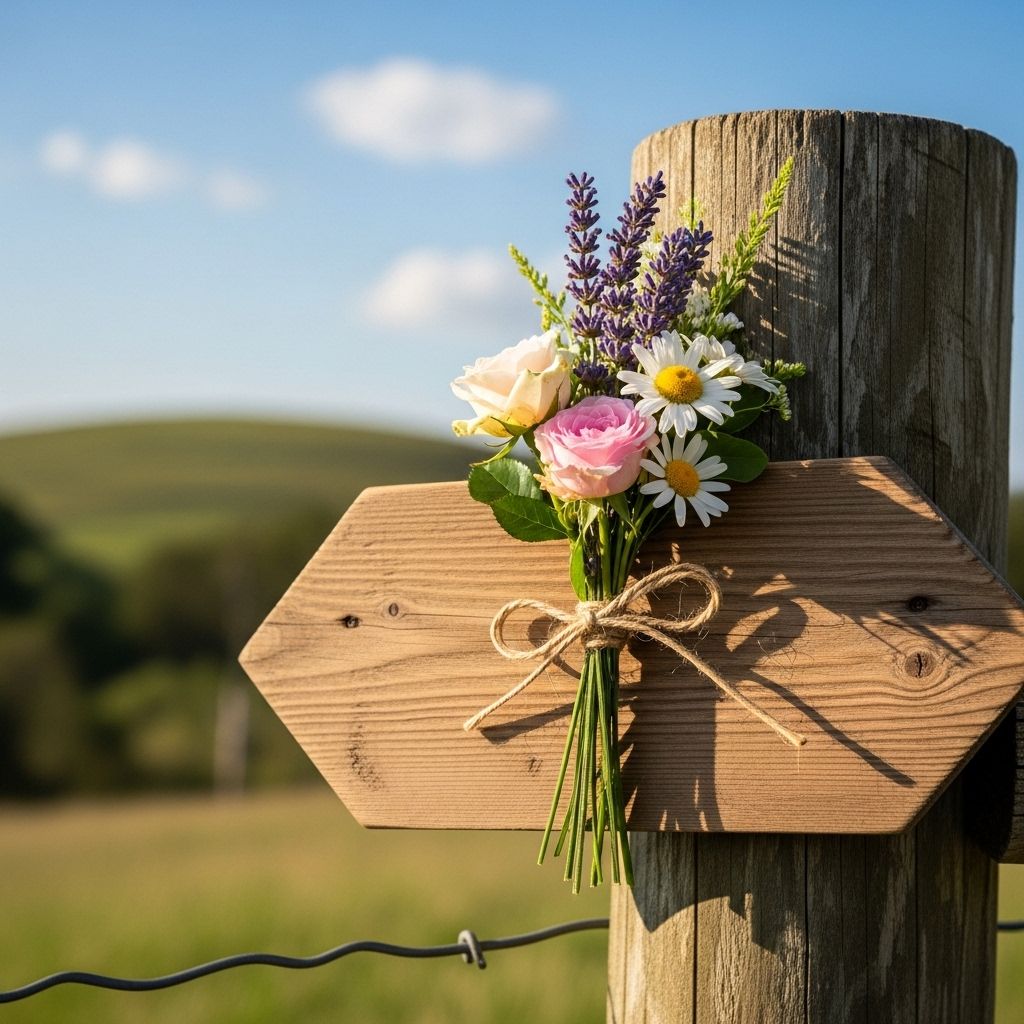 Pastoral serenity meets tradition to inspire a precious heritage for your daughter.