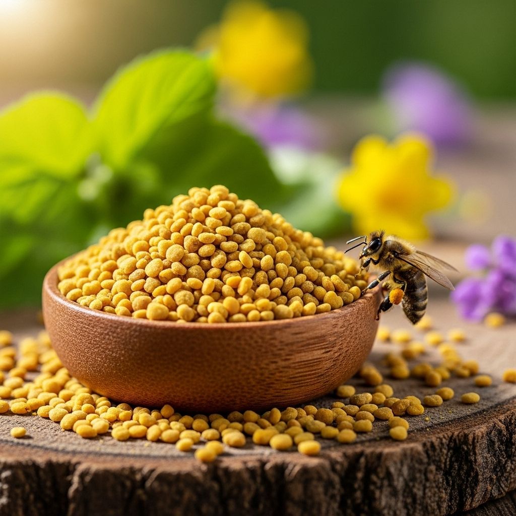 Bee Pollen: Nature’s Nutritional Treasure—Benefits, Uses, and Taste Profile Discover bee pollen’s unique nutritional power, versatile uses, potential health benefits, and distinctive taste for natural wellness.
