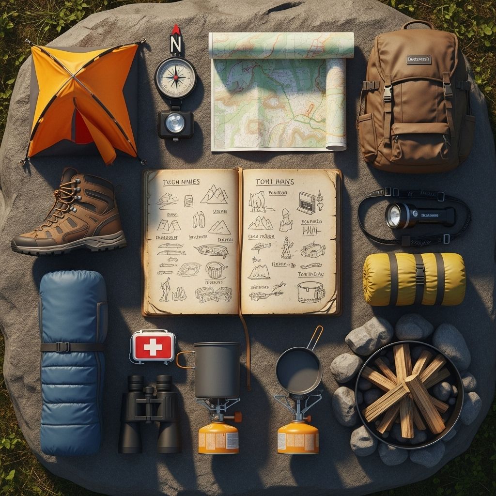 Master the language of the wild: your essential guide to hiking and camping terminology for newcomers and intermediates.