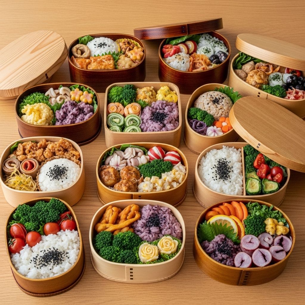 Brighten your everyday lunch routine with these nutritious, fun, and easy-to-prep bento box inspirations.
