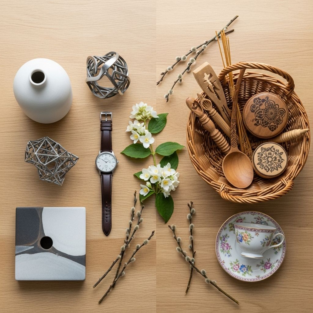 Explore creative, meaningful, and modern 9th anniversary gifts inspired by traditions of pottery, willow, and leather for every couple.