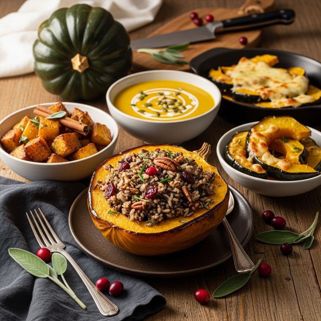 Best Acorn Squash Recipes: From Roasting to Stuffed & Savory Dishes (+ How to Cook Perfectly Every Time) Discover expert tips to prepare perfect acorn squash and explore top recipes from classic roasted dishes to hearty stuffed creations.