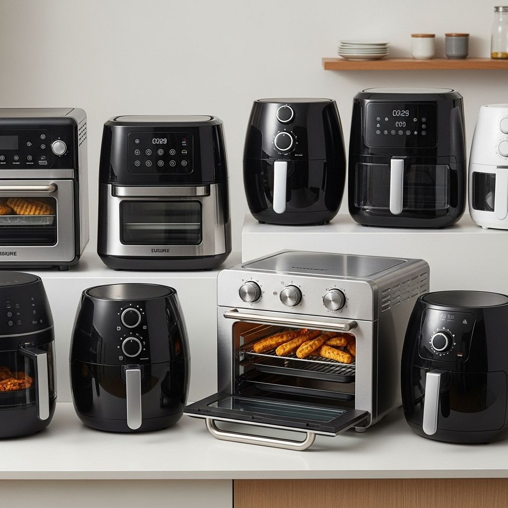 Discover the top air fryers for every kitchen style, user need, and cooking habit with our in-depth reviews and advice.