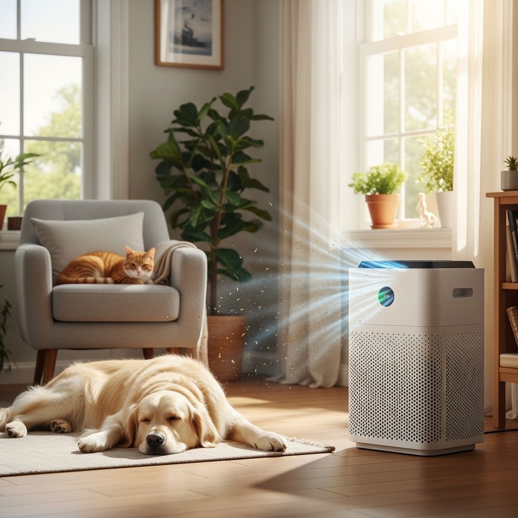 The Best Air Purifiers for Homes with Pets: Odor, Dander, and Allergy Solutions Say goodbye to lingering fur and odors for healthier air in every room.