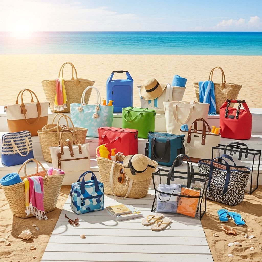 Discover the most stylish, functional, and versatile beach bags to elevate your seaside escapes all season long.