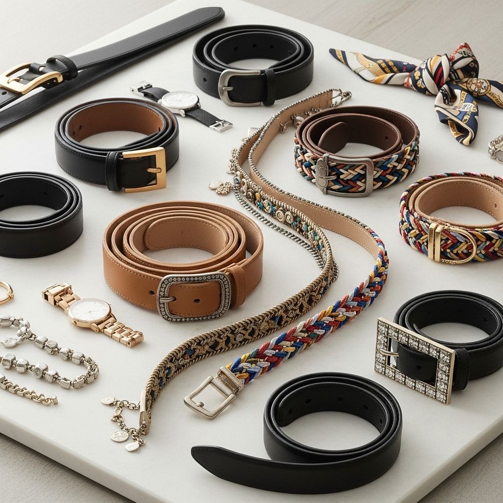 Discover the top belts every stylish woman needs in 2025, from classic leather to on-trend chain belts.