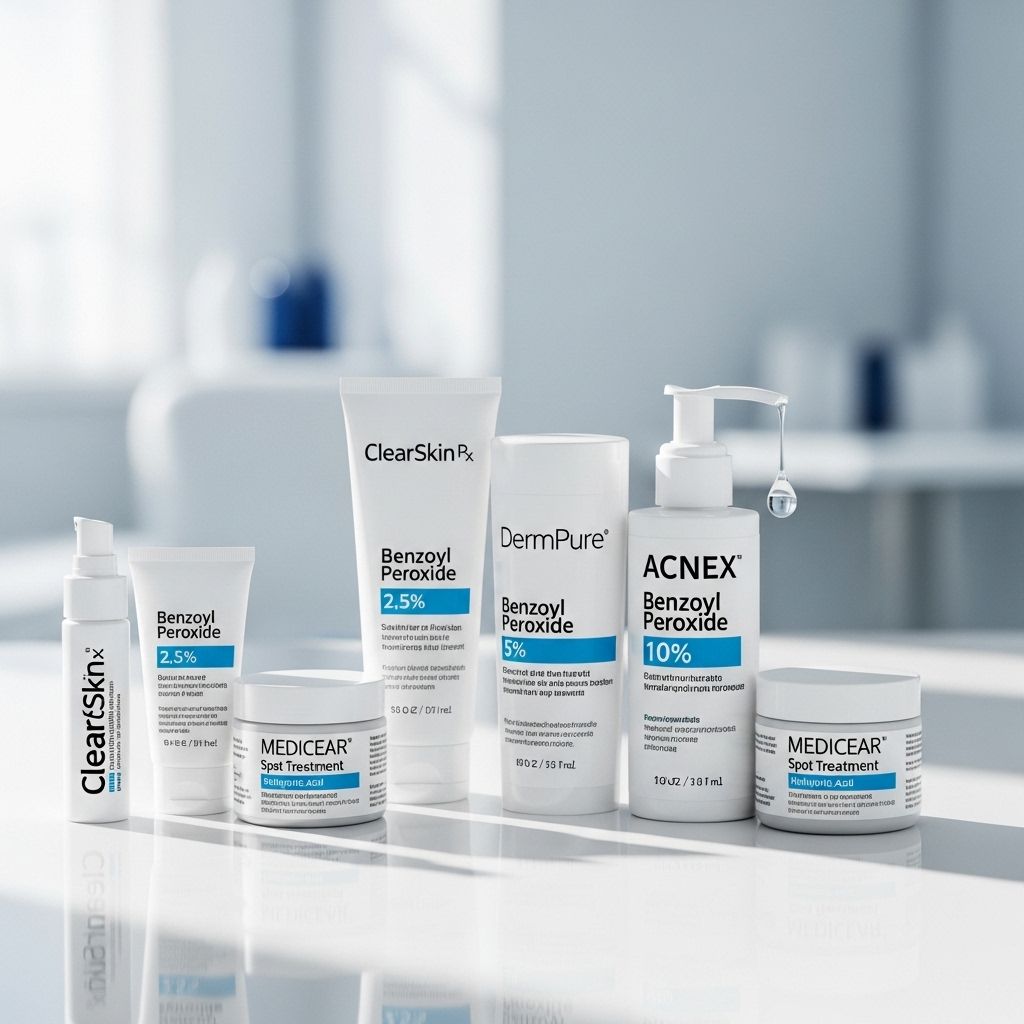 Discover the expert-reviewed best benzoyl peroxide acne treatments and how to use them for every skin type.