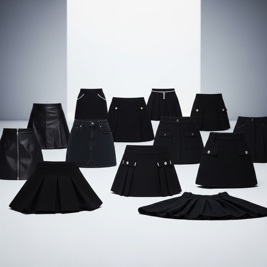 From fit and style to versatility and wearability, discover 2025's top black mini skirts, reviewed and tested for every wardrobe.