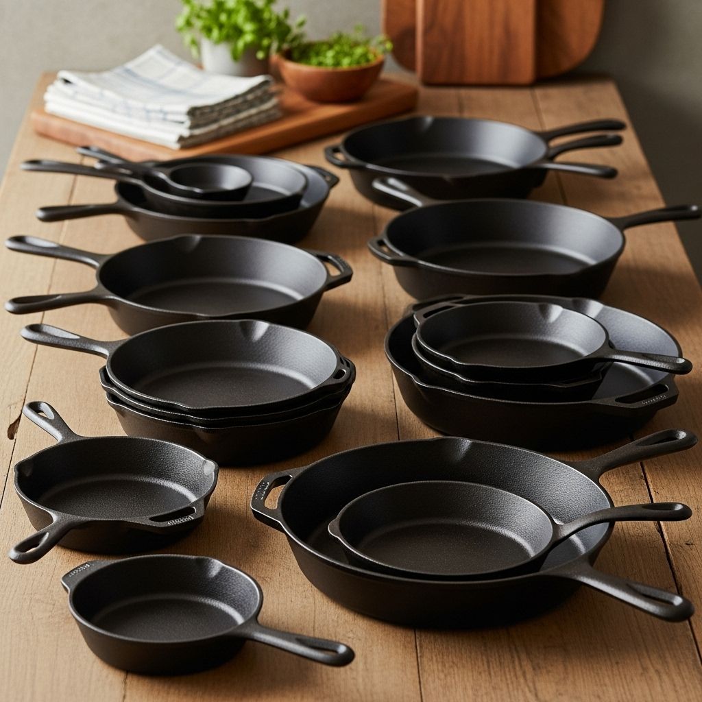 Discover top cast iron skillets for any cooking style, skill level, and budget—plus expert seasoning and care tips.