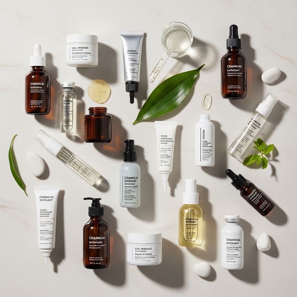 Discover the top chemical exfoliants for sensitive, acne-prone, oily, and dry skin, featuring expert-approved picks and tips for a radiant complexion.