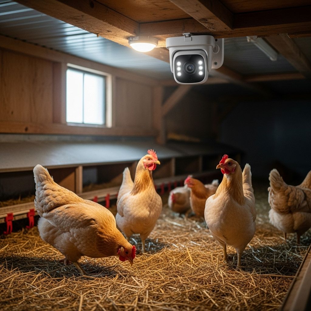 Best Chicken Coop Cameras for 2024 – Reviews, Tips, and Buyer’s Guide Effortlessly track every cluck and flutter, ensuring your birds stay safe and stress-free.