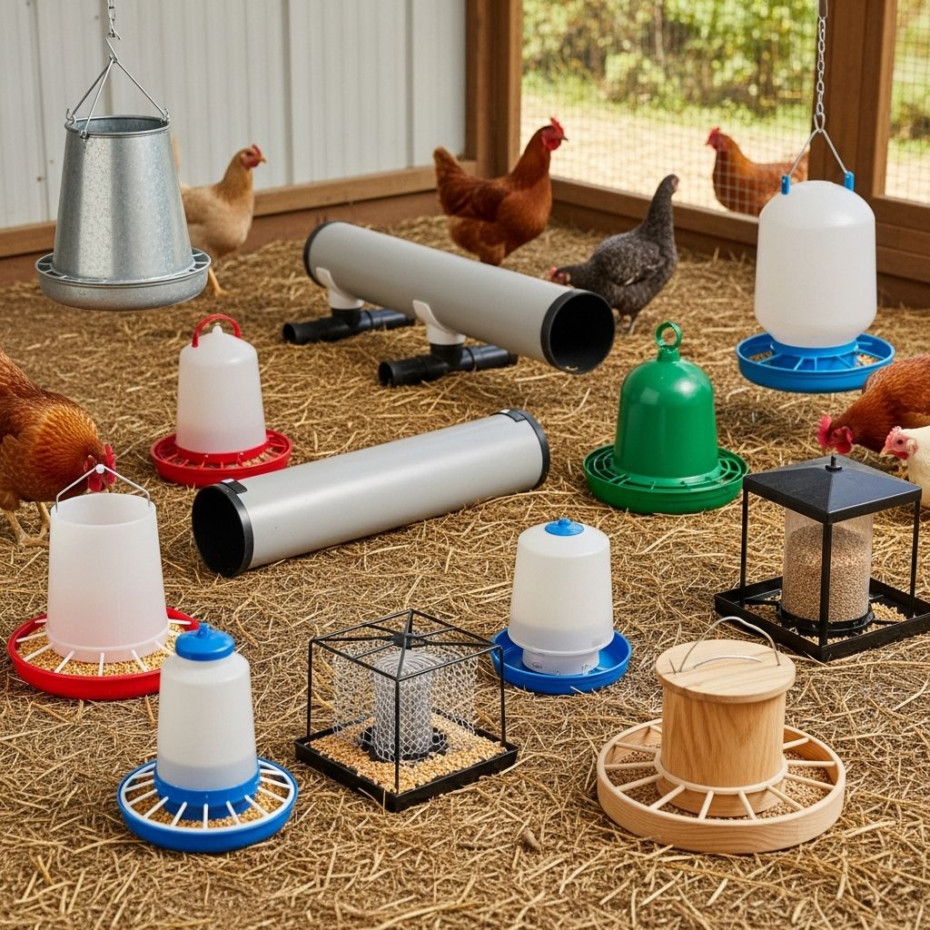 The 10 Best Chicken Feeders for Healthy and Happy Flocks Deliver clean, fuss-free meals to your birds while keeping rodents and rain at bay.
