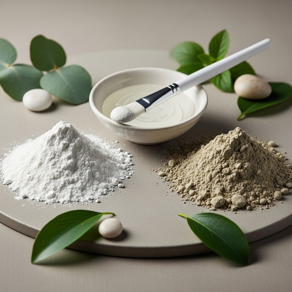Best Clay Masks for Oily Skin: Kaolin vs. Bentonite – A Comprehensive Guide to Oil Control and Clear Skin Formulas that absorb excess sebum and minimize pore appearance for refined texture.