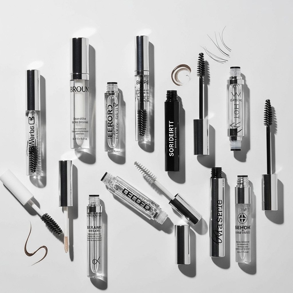 Discover top clear brow gels that provide hold, flexibility, and a natural finish for flawlessly groomed arches that last all day.