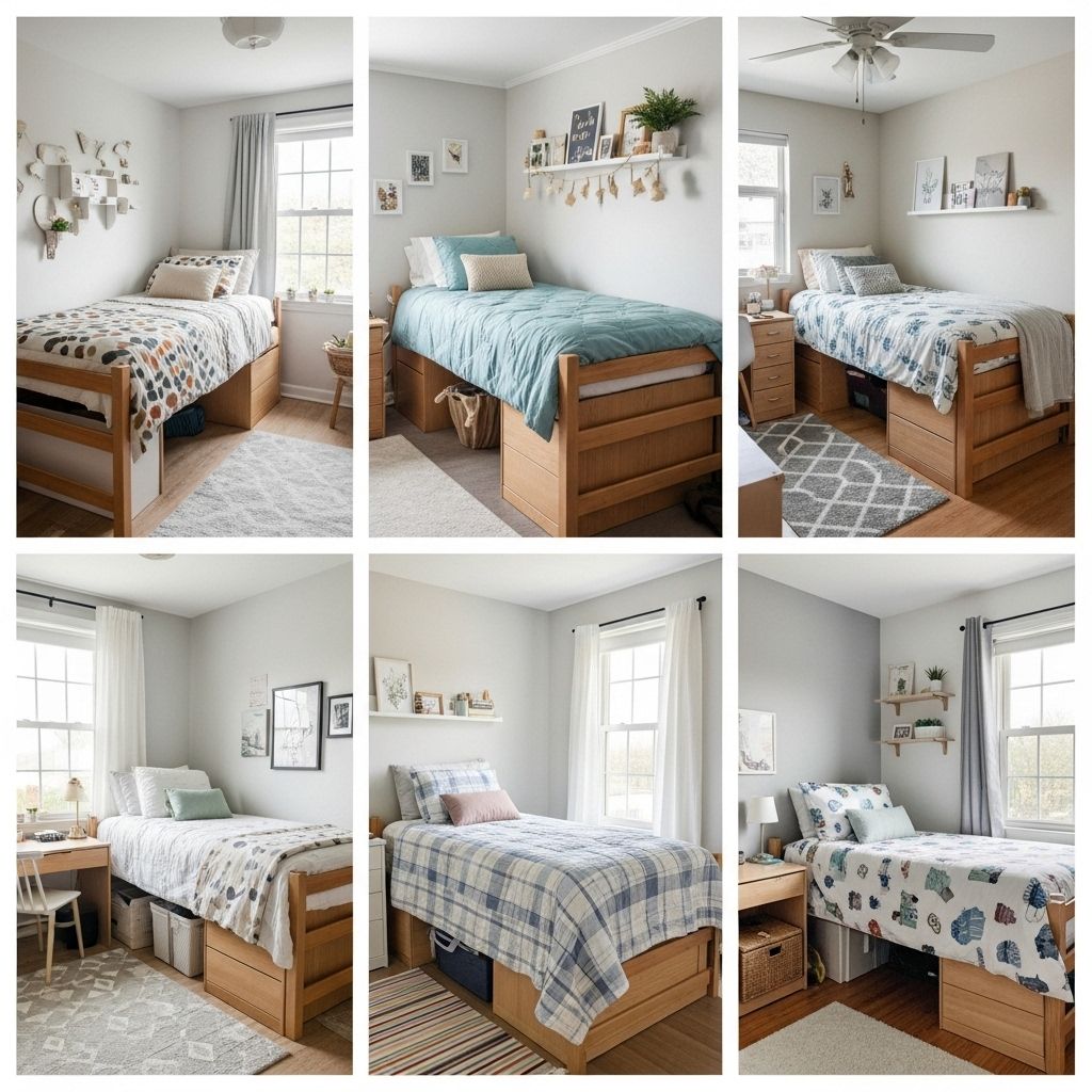 Inspiration and expert tips on how to transform your college dorm room into a stylish, cozy home away from home.