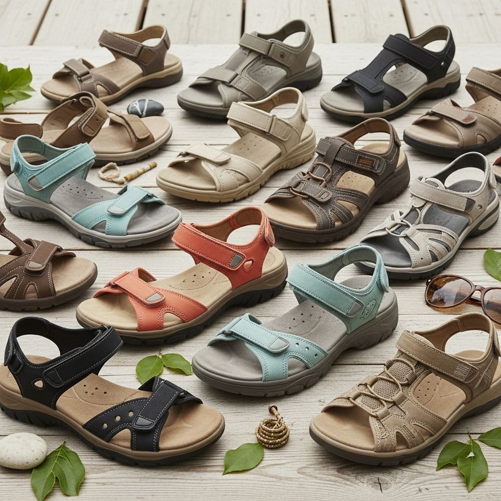 Discover the top-rated walking sandals combining style, comfort, and support for every summer occasion—from city strolls to beach getaways.