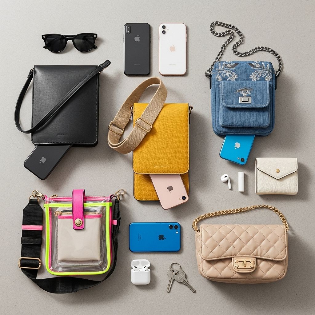 Discover fashion-forward crossbody phone bags for hands-free, stylish convenience anywhere.