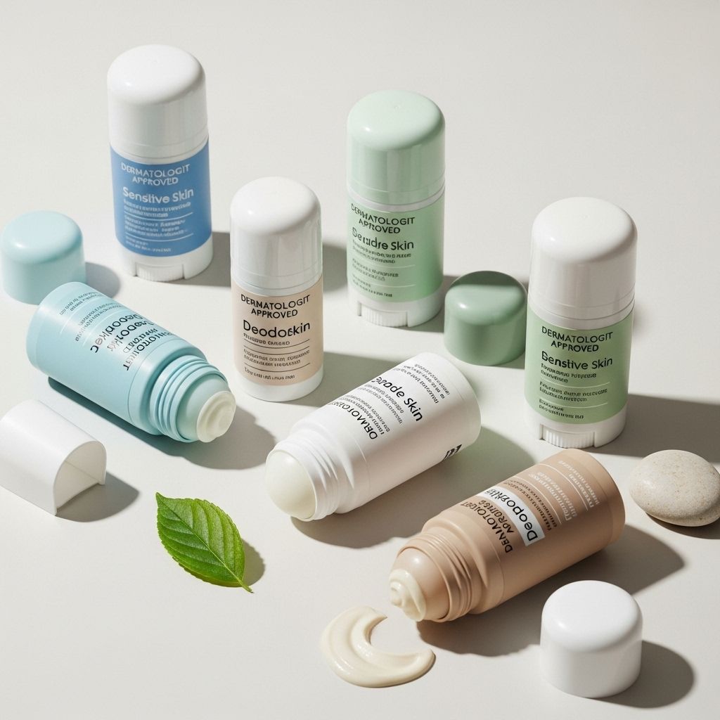 Expert-approved deodorants for sensitive skin, featuring gentle formulas, soothing ingredients, and lasting odor protection.