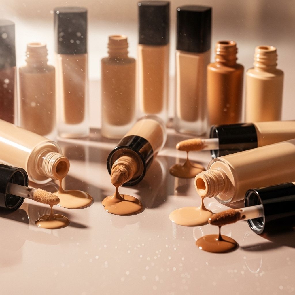 Transform your complexion with luminous, hydrating foundations