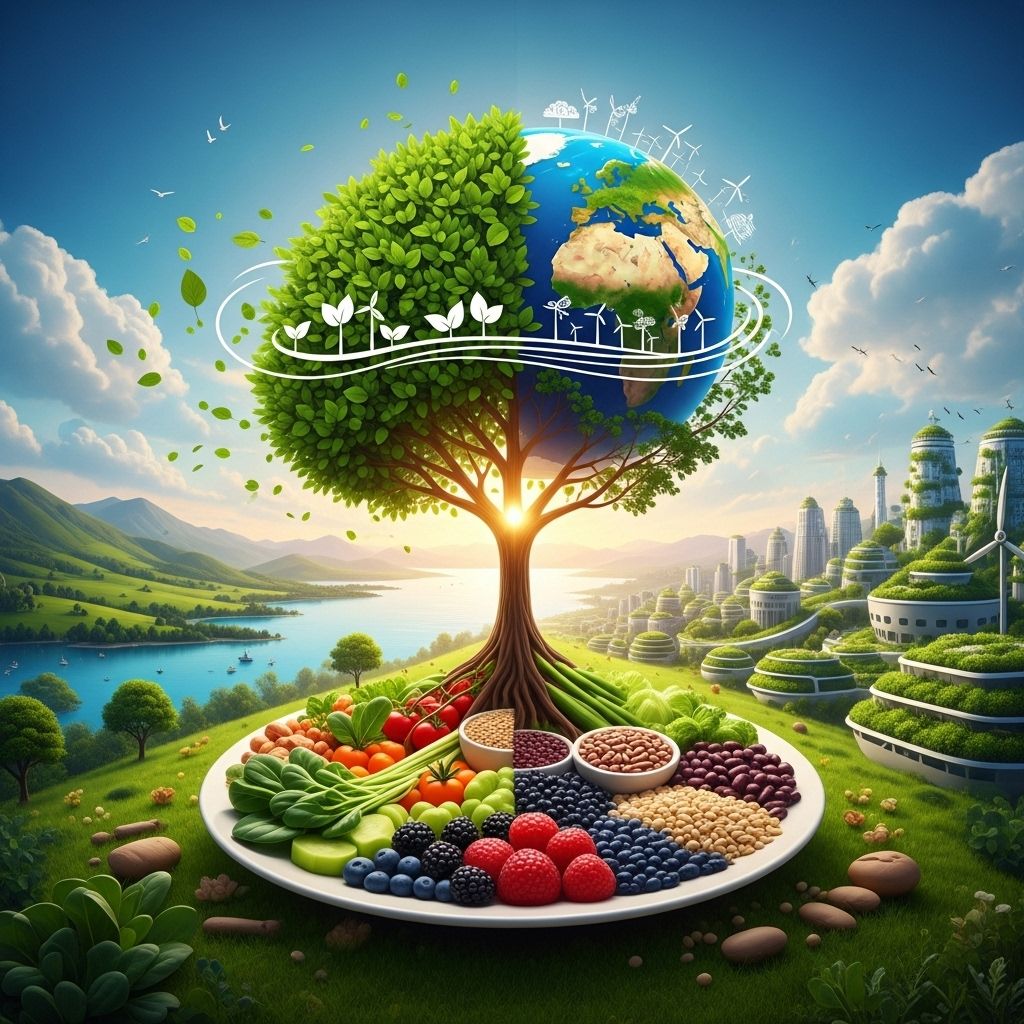 A comprehensive guide to sustainable diets and their urgent role in addressing the climate crisis while promoting human health.