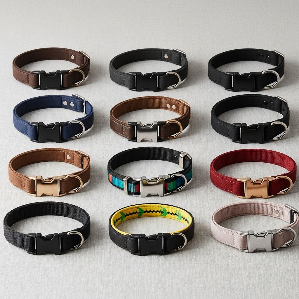 Tailored collars blend safety with personality, making every walk secure and charming.