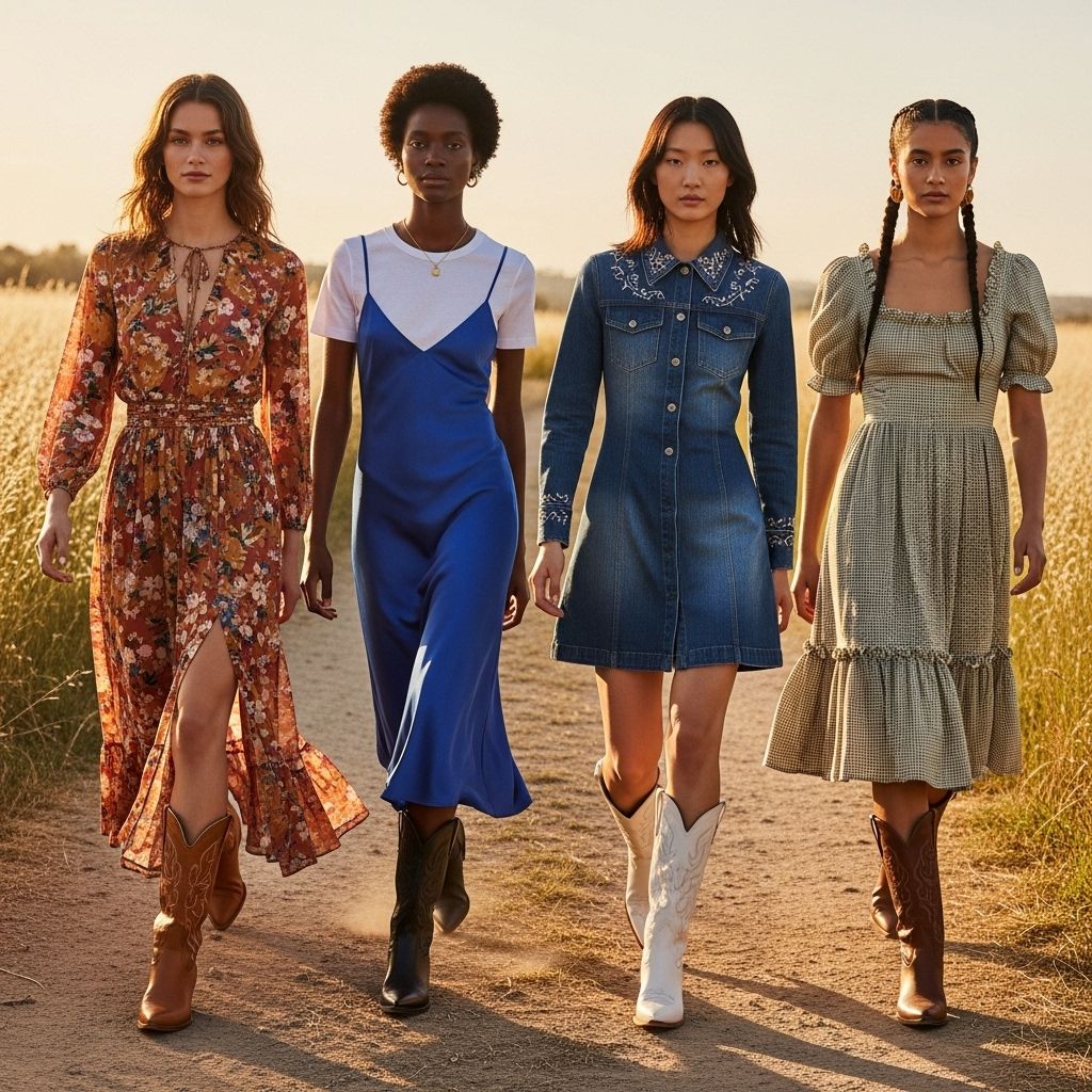The Best Dresses to Wear With Cowboy Boots in 2024 Cowboy boots are back and better than ever—discover the dress styles that pair perfectly for every occasion.