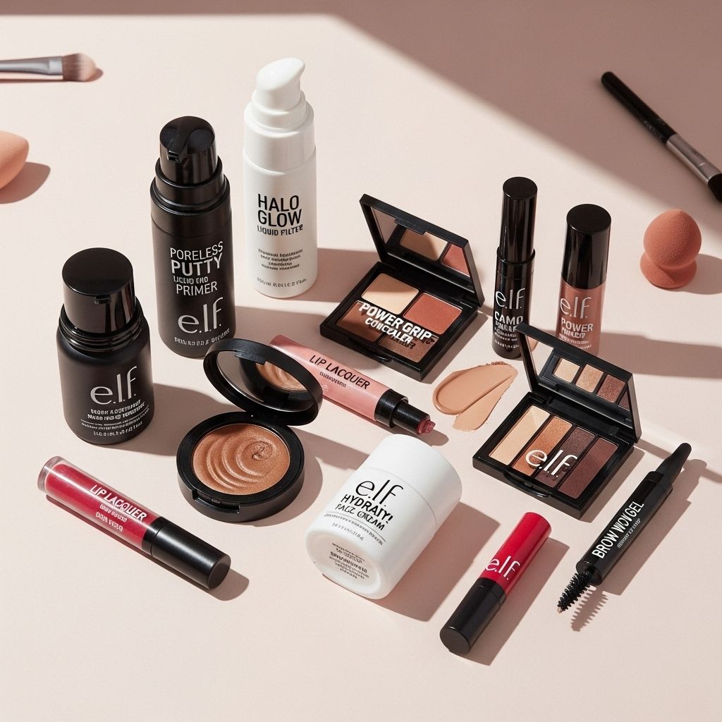 Tested and top-rated e.l.f. Cosmetics picks for lips, brushes, skin, and more—because beauty should be affordable and fun.