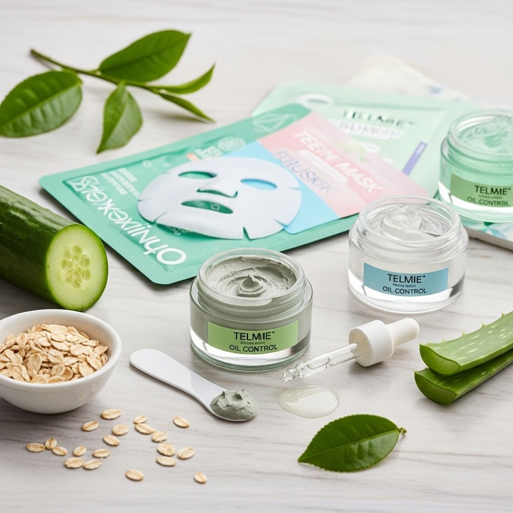 Oil-absorbing clays and gentle hydrating agents team up to soothe and refresh teen skin.