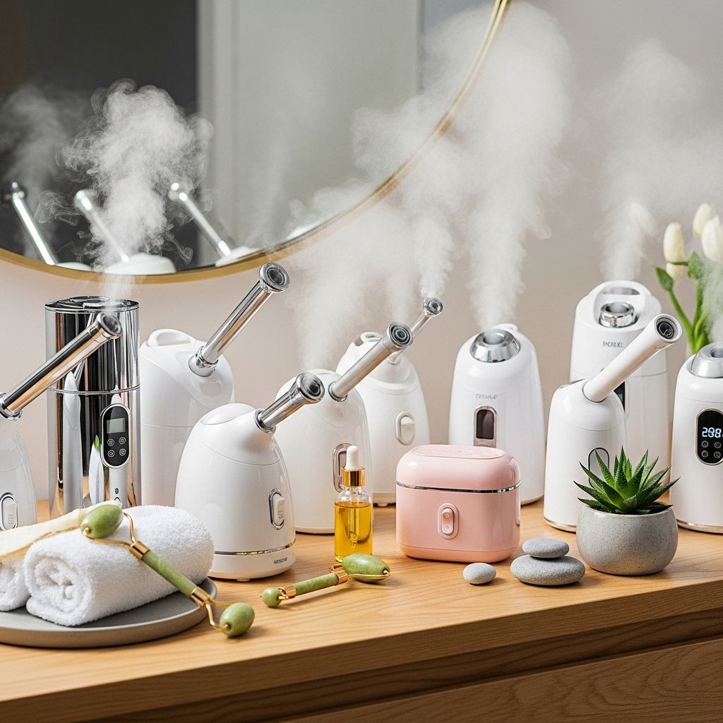 Discover the top facial steamers to elevate your skincare routine with spa-like results from the comfort of home.