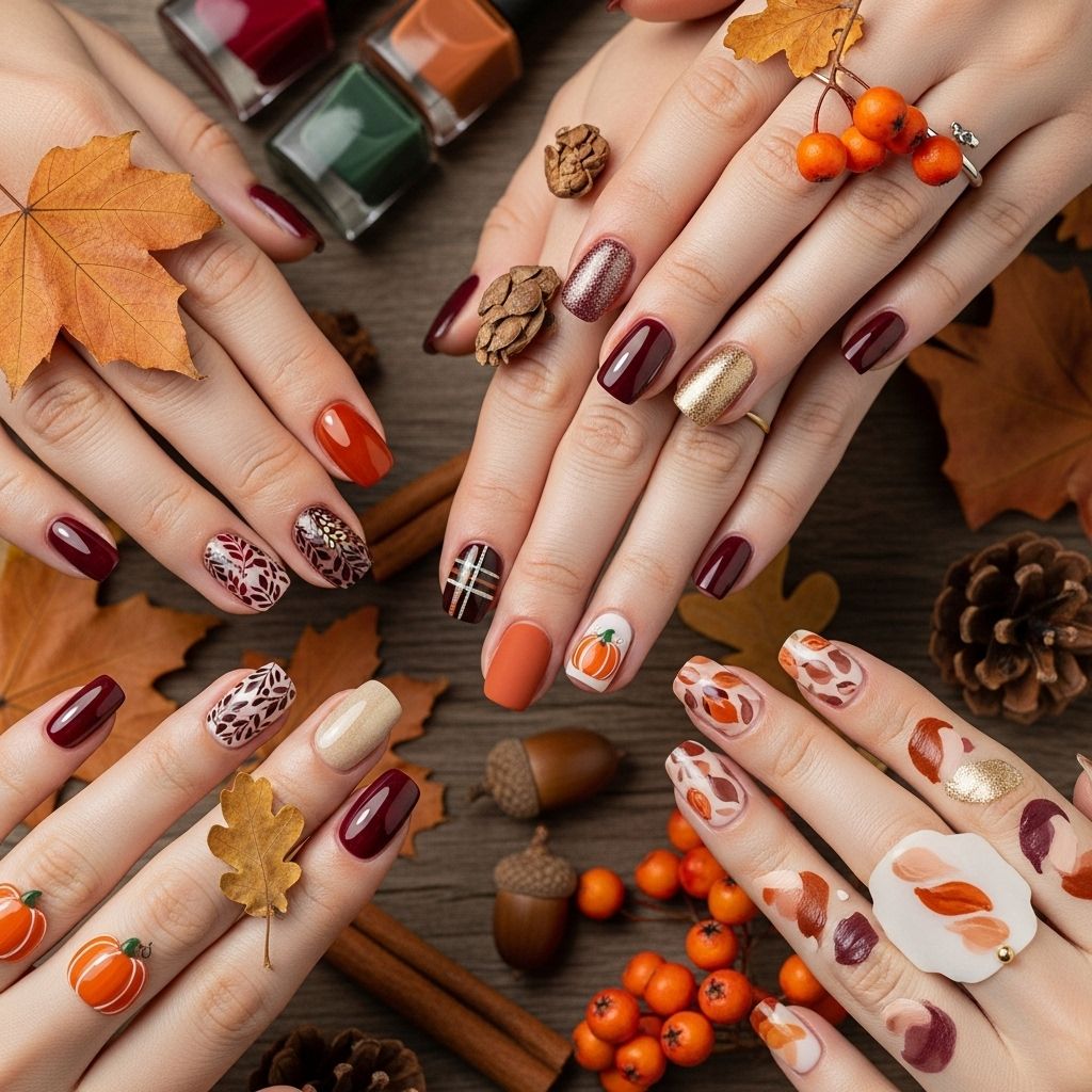 45+ Best Fall Nail Art Ideas: Stylish Trends for the Autumn Season Explore 45+ fall nail art designs with trending patterns, rich colors, and inspiration for your most stylish autumn manicure.