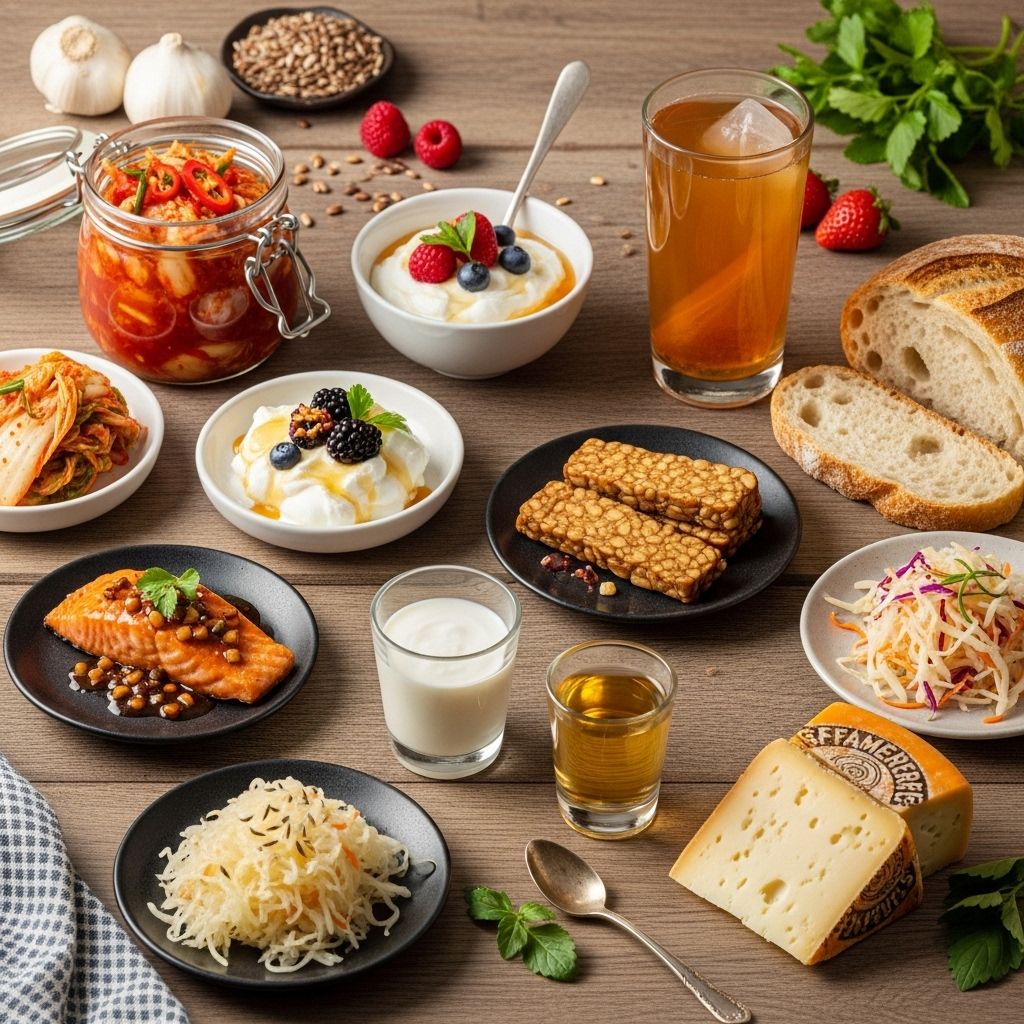Best Fermented Foods for Gut Health: Comprehensive Guide to Probiotic Powerhouses Flavorful live-culture picks to nourish your microbiome and ease digestion.