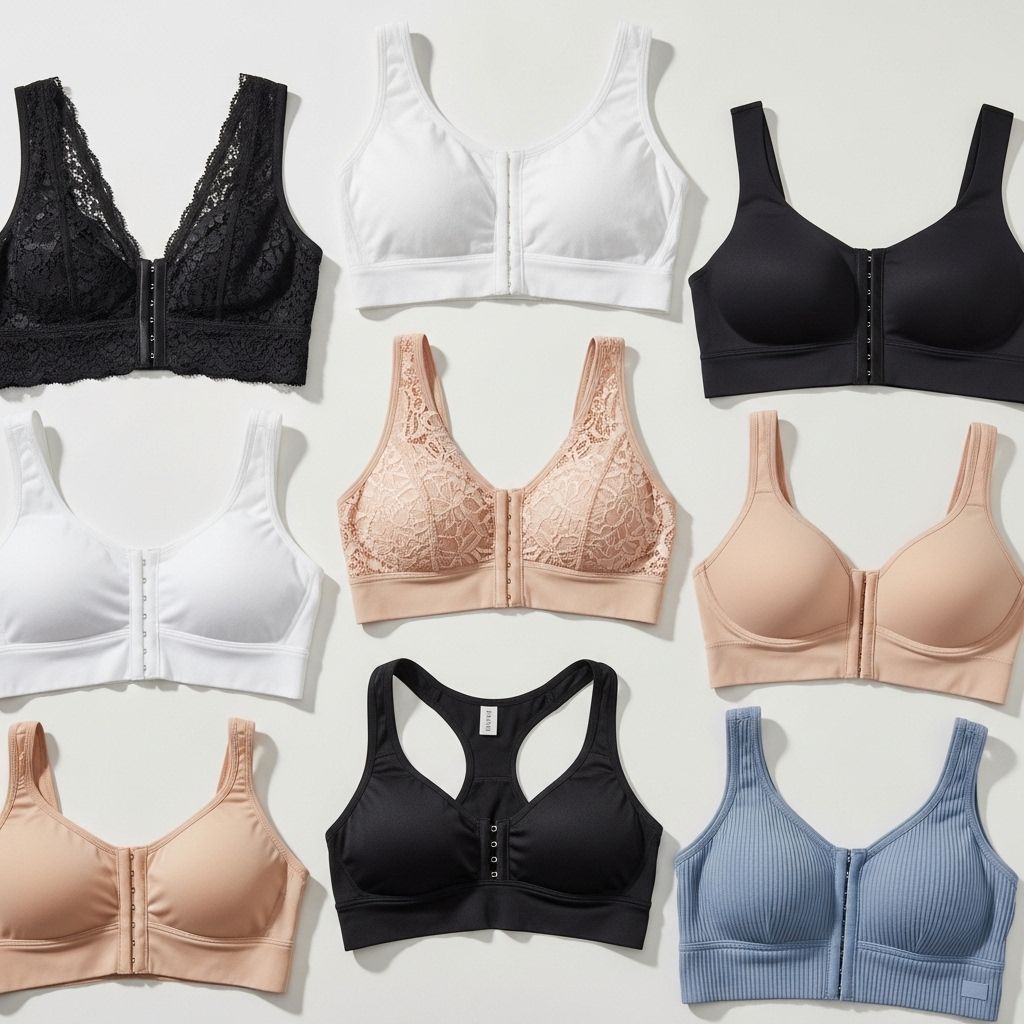 Discover the top-rated front closure bras for every style, size, and comfort need — with expert picks and detailed comparisons.