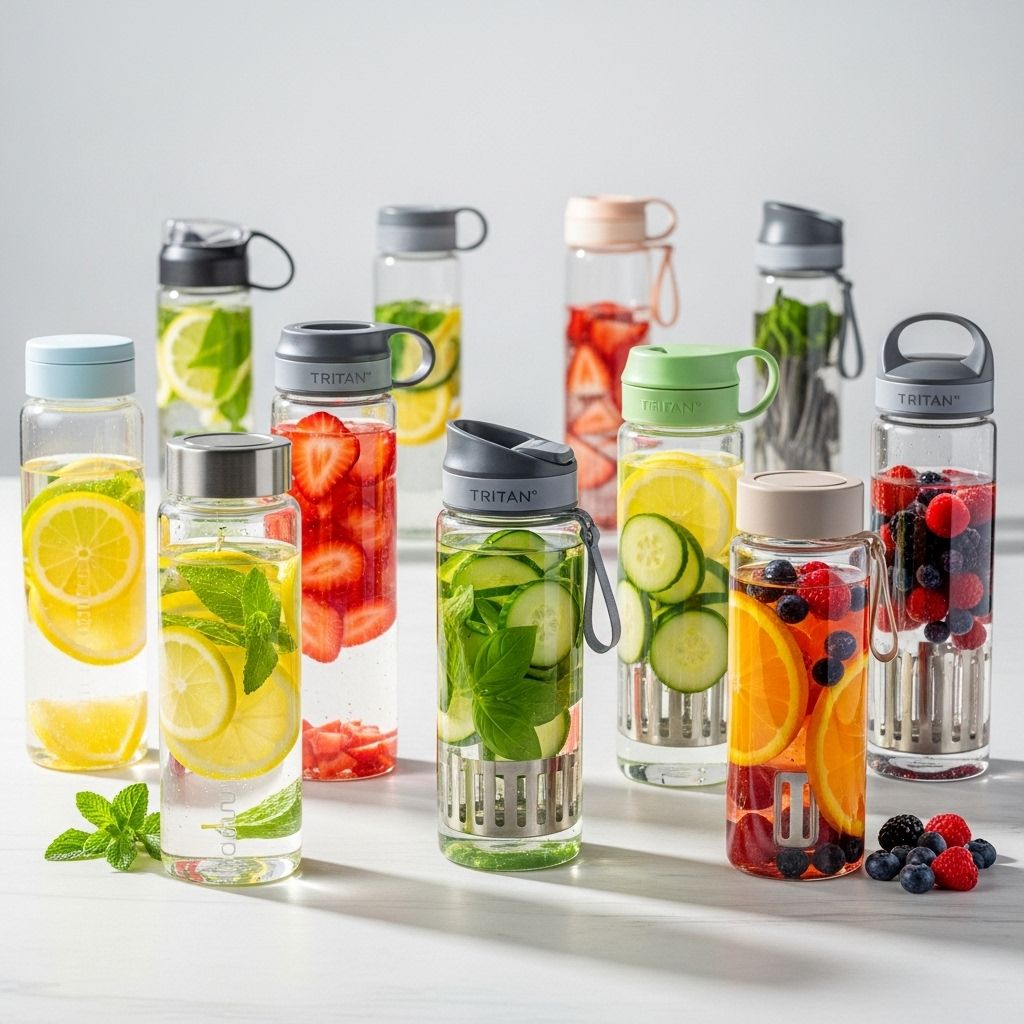 Discover the best fruit infuser water bottles to transform your hydration routine with vibrant flavors and healthy benefits.