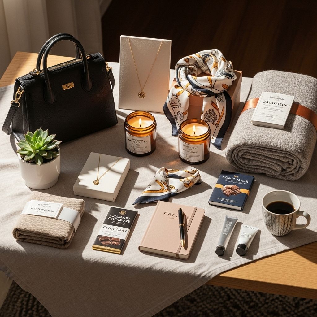 Discover the ultimate list of stylish and thoughtful gifts for women, spanning beauty, fashion, tech, home, self-care, and more to delight anyone.