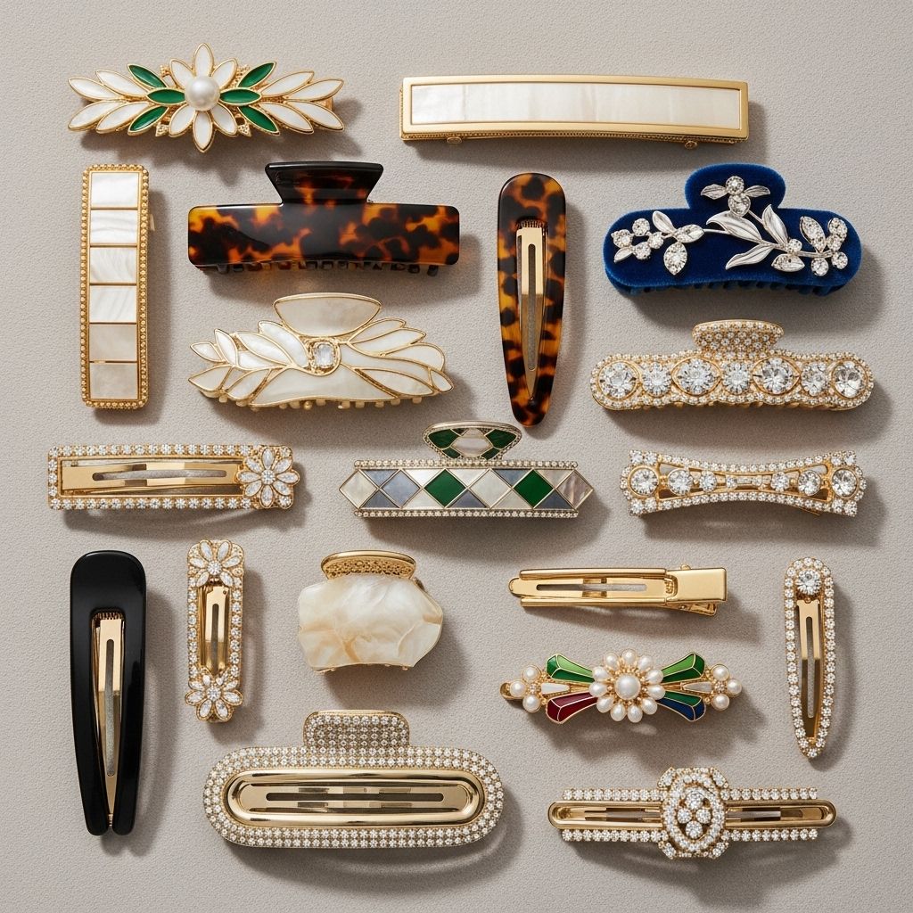 The Best Hair Barrettes and Stylish Clips for Every Look Elevate your hairstyle with the most fashionable barrettes, clips, and hair accessories trending right now.