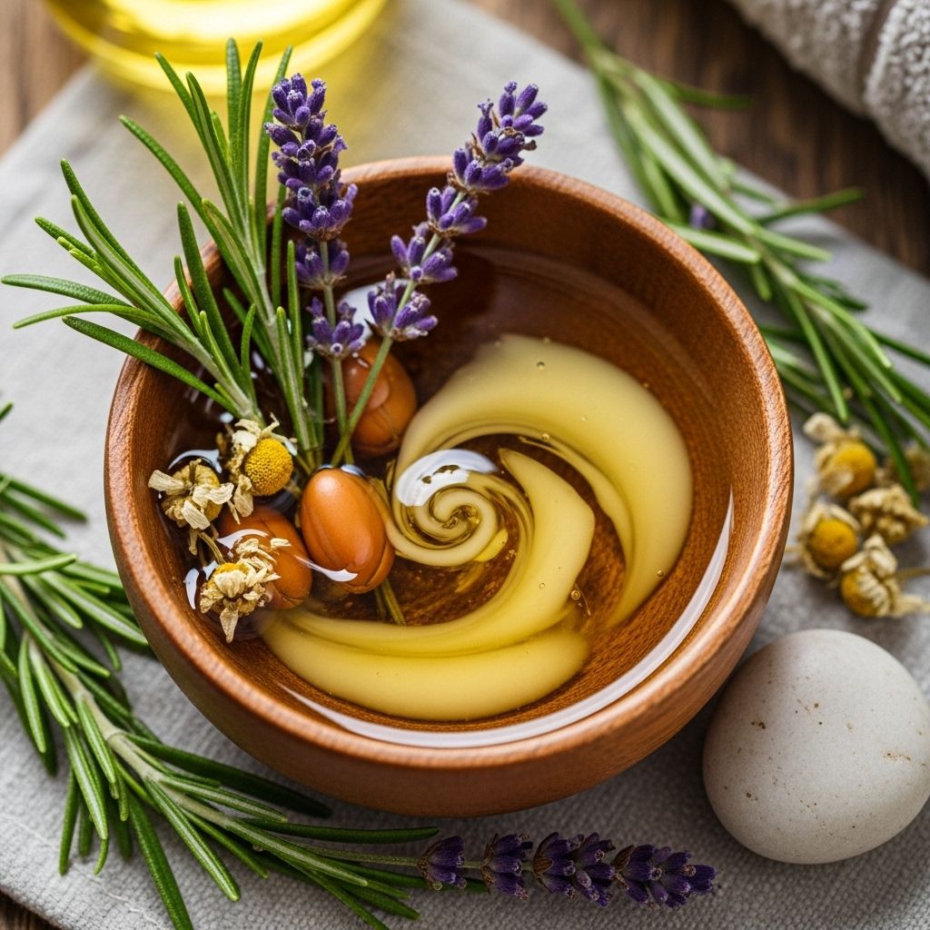 Discover the top oils to soothe and nourish your dry scalp for healthy hair growth.