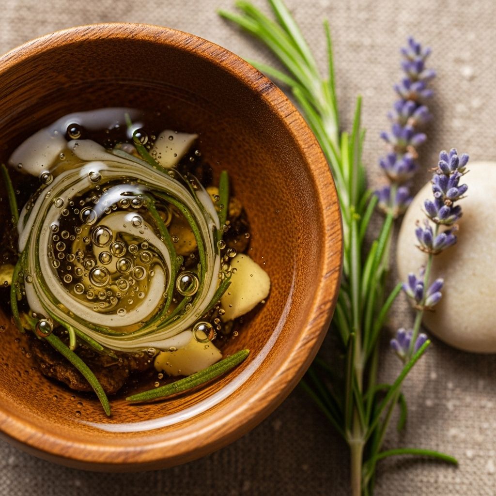 Discover the top oils to soothe and nourish your dry scalp for healthy hair growth.