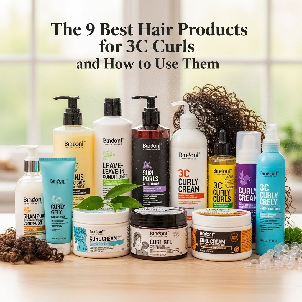 Discover the ultimate moisturizing and defining products for healthy, bouncy, and frizz-free 3C curls.