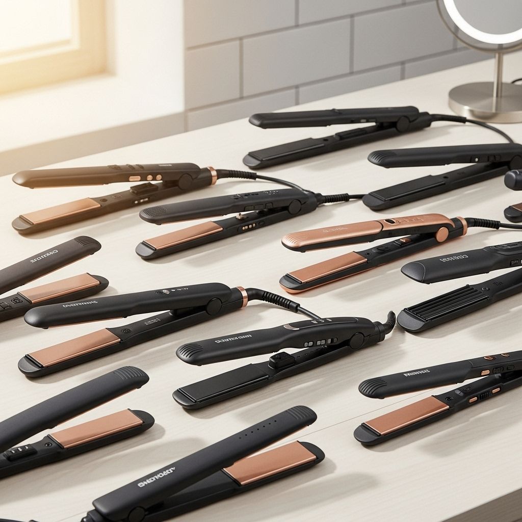 A comprehensive, editor-tested guide to the top hair straighteners and flat irons for every hair type, budget, and styling need.