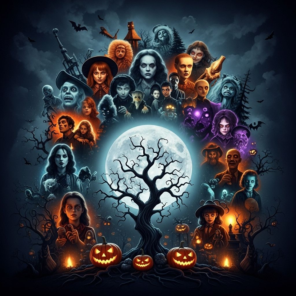 Eerie classics, animated delights, and cult favorites converge for a special October evening.