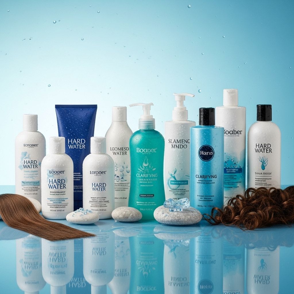 Transform your hair by using the right shampoos designed to defend against hard water minerals and restore shine, bounce, and manageability.