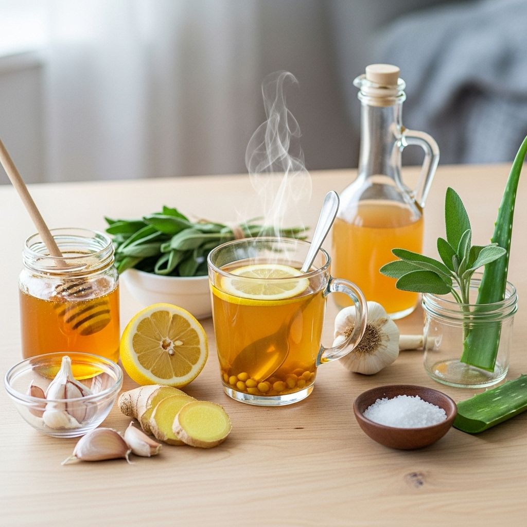 Best Home Remedies for a Persistent Sore Throat: Safe, Effective Ways to Soothe Discomfort Kitchen staples and soothing techniques calm scratchiness and restore vocal comfort.