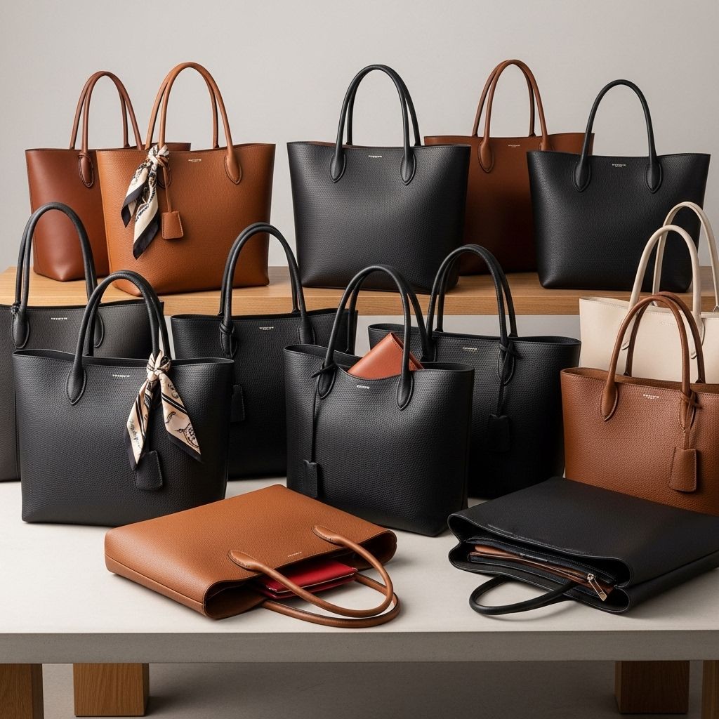 Discover stylish, durable, and versatile leather totes ideal for every occasion, from commuting to weekend getaways.