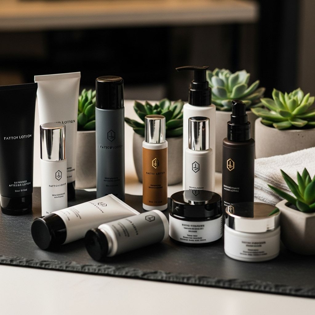 Find out which lotions protect, heal, and keep your tattoos vibrant, featuring dermatologist insights and artist-approved options.