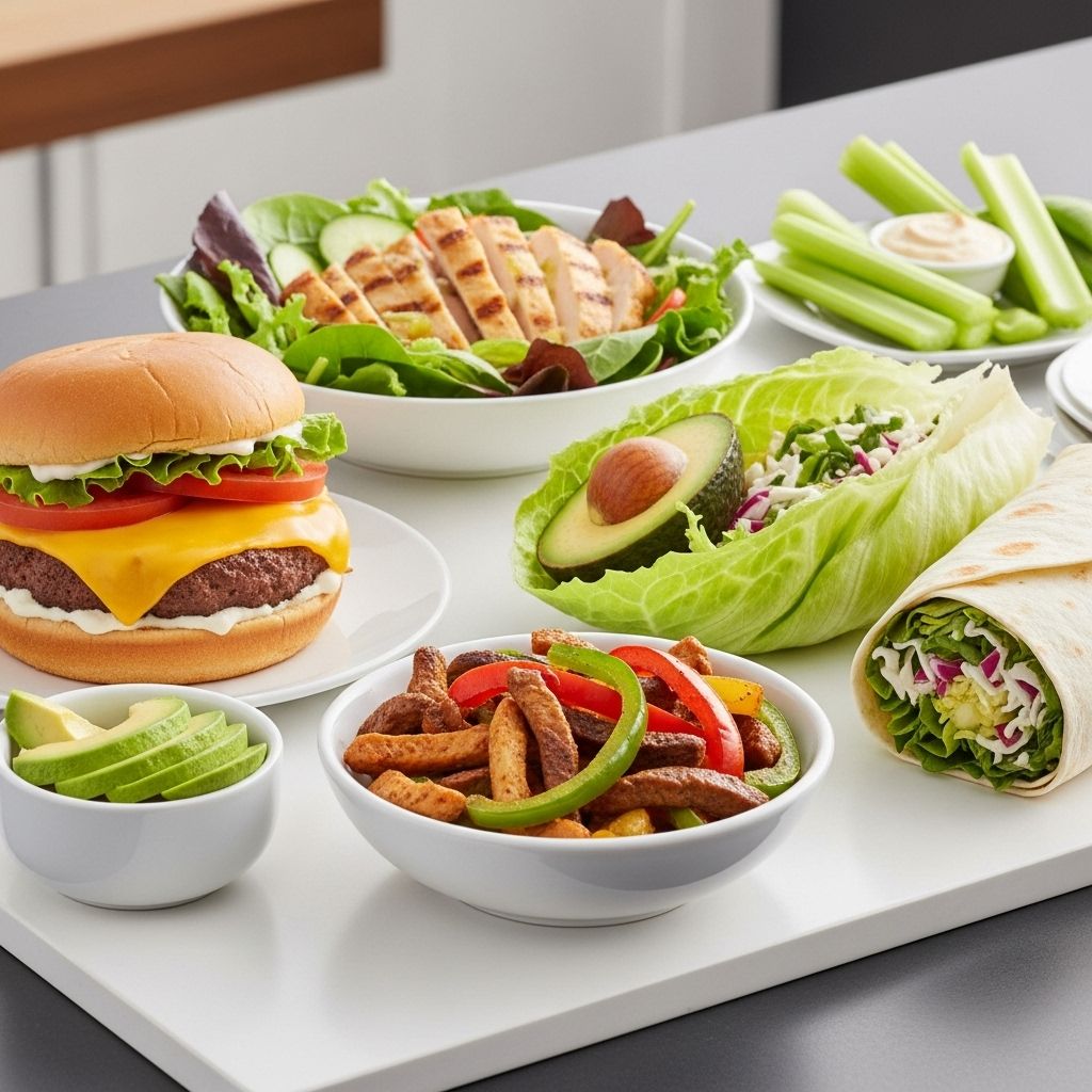 Discover the top 10 fast food orders that keep carbs in check without sacrificing flavor or convenience.